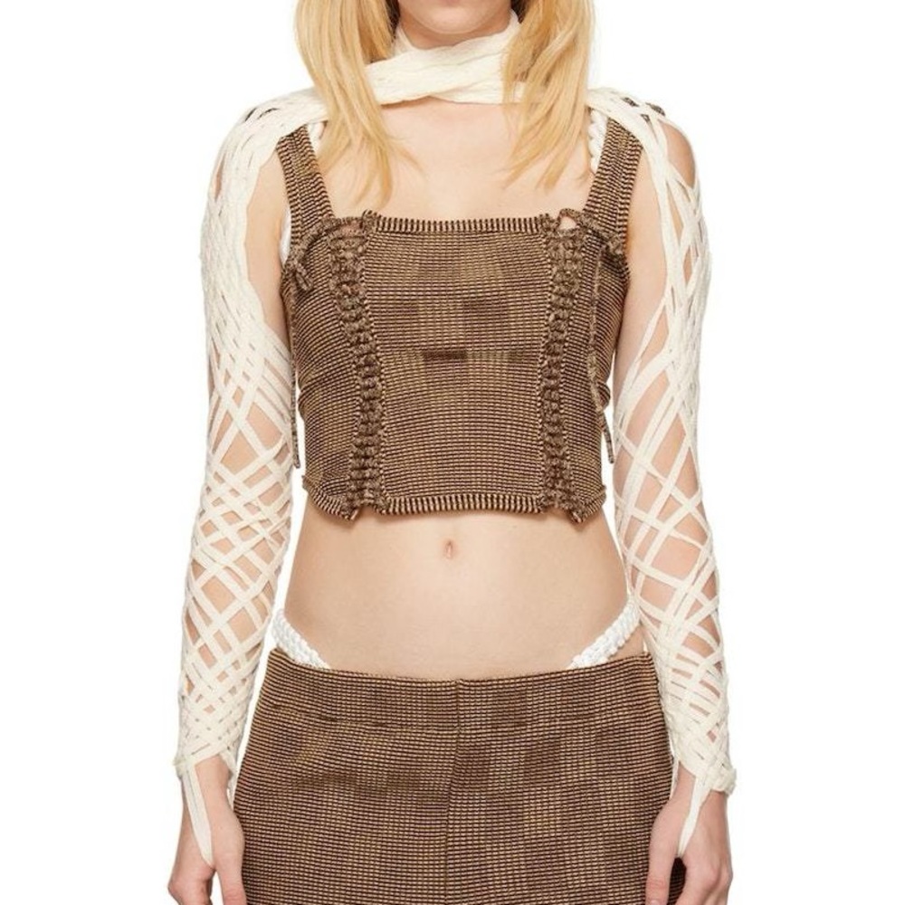 isa boulder ssense exclusive off white cream nest sleeves